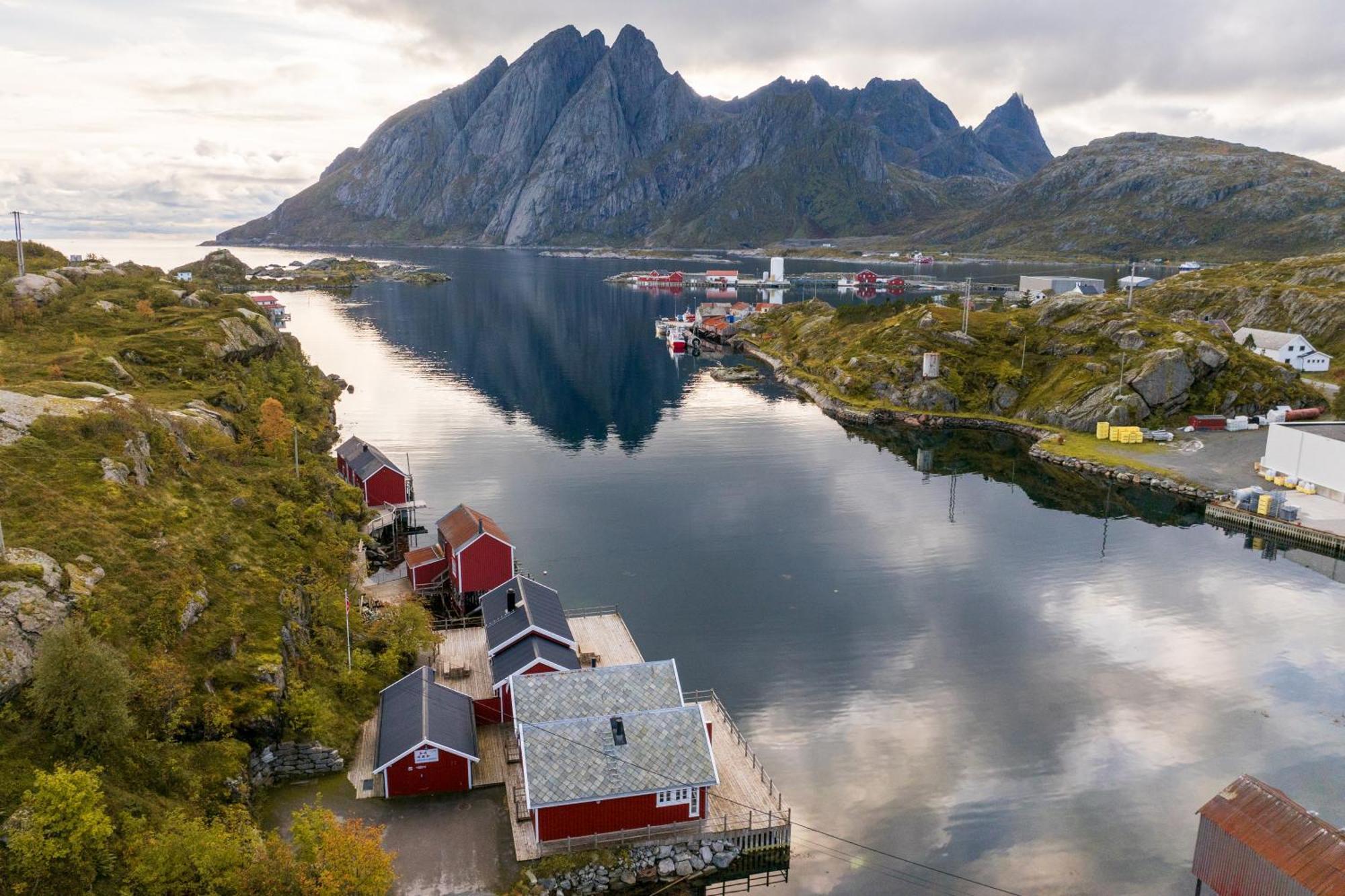 Lofoten Cabins - Sund Sund  Exteriör bild